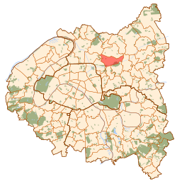 Bobigny map